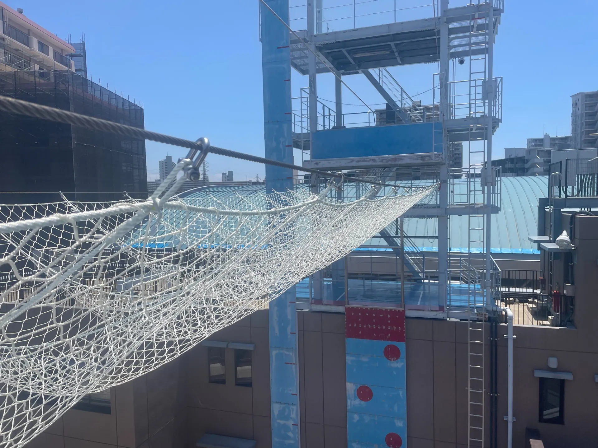 某消防署　訓練用安全ネット①